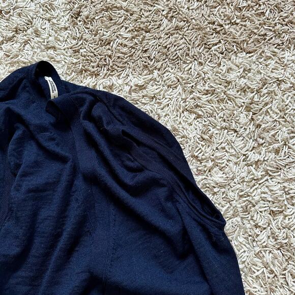 Maurizio Baldassari Cardigan Sweater Vest V Neck Sleeveless Wool Men’s Size L - Picture 4 of 10